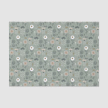 Grönten Forest Blommigt Sage