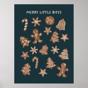 Grönten God Bita jul Cookies Poster