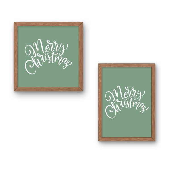 grönten god jul poster (Skapare uppladdad)