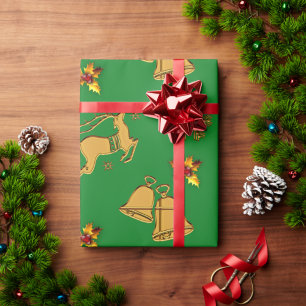 Grönten Golden Reindeer jul Presentpapper
