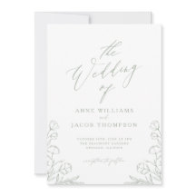 Grönten Greenery Boho Blommigt Bröllop