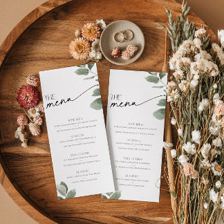 Grönten Grey Eucalyptus Food and Drink Sage Menu