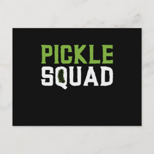 Grönten Grocer World för gurkgurkor Vegan Squad Vykort