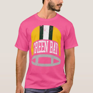 Grönten grönt Bay Retro Helmet  T Shirt