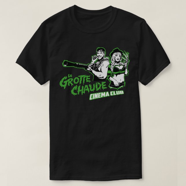 Grönten hett Cave original T Shirt (Design framsida)