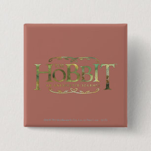 Grönten Hobbit-Logotyp Knapp