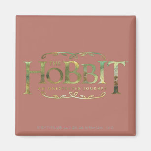 Grönten Hobbit-Logotyp Magnet
