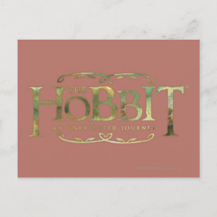 Grönten Hobbit-Logotyp Vykort