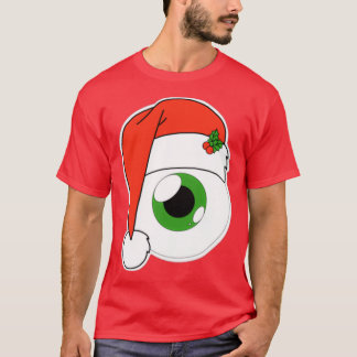 Grönten Iris, jultomten Hat Eyeball T Shirt