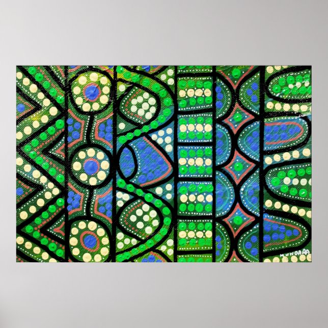 Grönten Journey Poster (Framsidan)