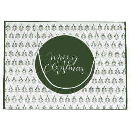 Grönten julgran Mönster Gräs