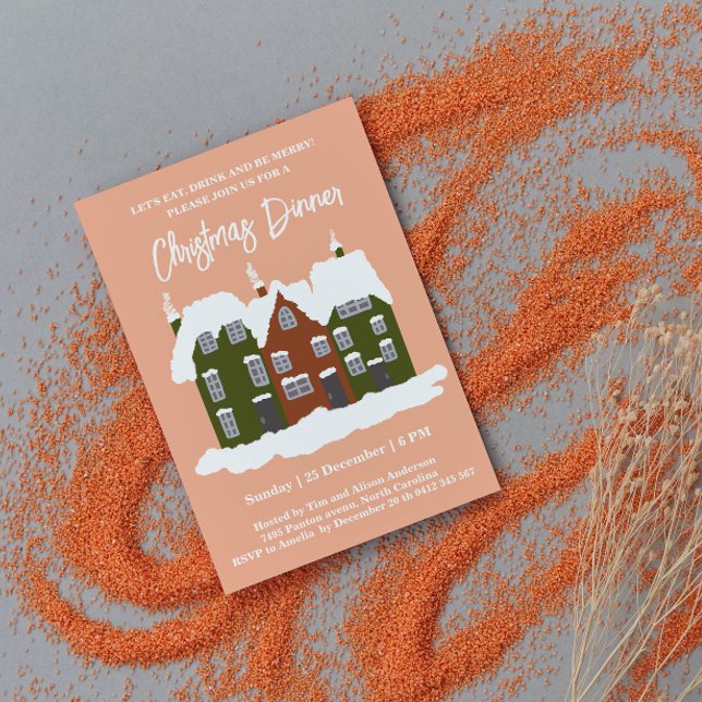 Grönten Julhus, Julfester Inbjudningar (Skapare uppladdad)