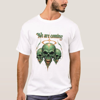 Grönten Kung med ett judiskt Krona T Shirt
