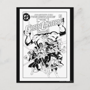 Grönten Lantern Corps, Black and White Vykort