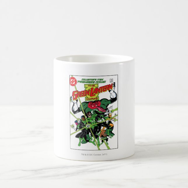 Grönten Lantern Corps Kaffemugg (Center)
