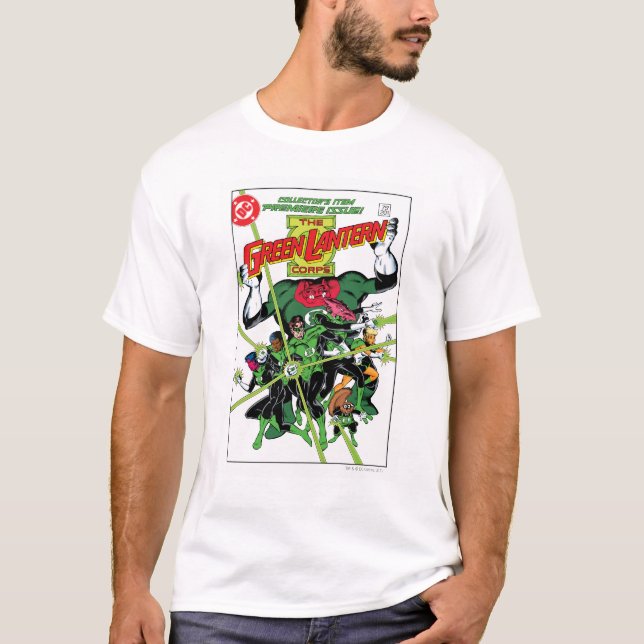 Grönten Lantern Corps T-shirt (Framsida)