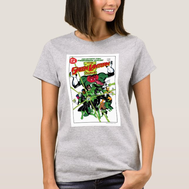 Grönten Lantern Corps T-shirt (Framsida)