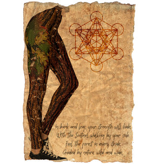 Grönten Leafy Sentinel Man Leggings