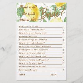 Grönten Lemon Möhippa i modern Gult