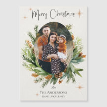 Grönten Löv för multifamiljefoton God jul