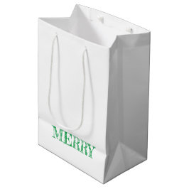 Grönten MERRY Modern Text Jul Helgdag Roligt