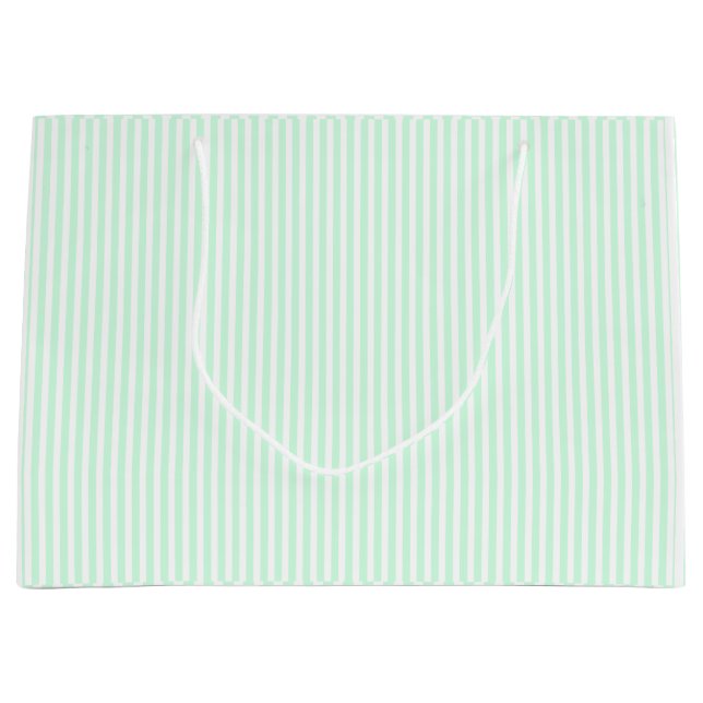 Grönten Mint & White Rand vid sommarmynning (Framsidan)