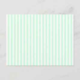 Grönten Mint & White Rand vid sommarmynning Vykort