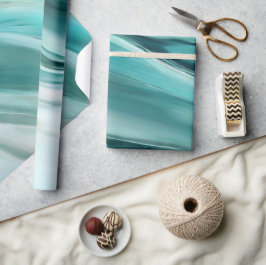 Grönten Modern Gift Wrapping-Emerald- Presentpapper