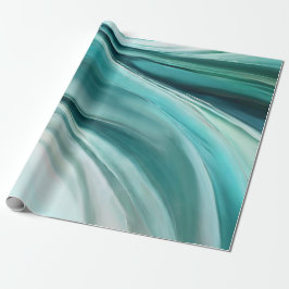 Grönten Modern Gift Wrapping-Emerald- Presentpapper