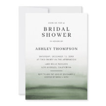 Grönten Modern Möhippa för vattenfärg, ombre