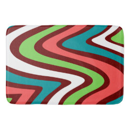 Grönten mönster  i abstrakt ba badrumsmatta