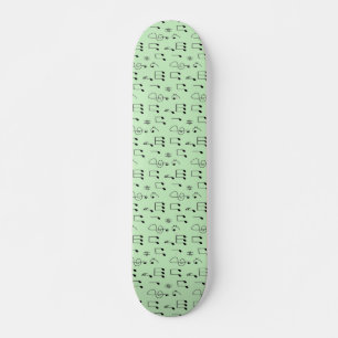 Grönten Noterades precis Mini Skateboard Bräda 18,5 Cm