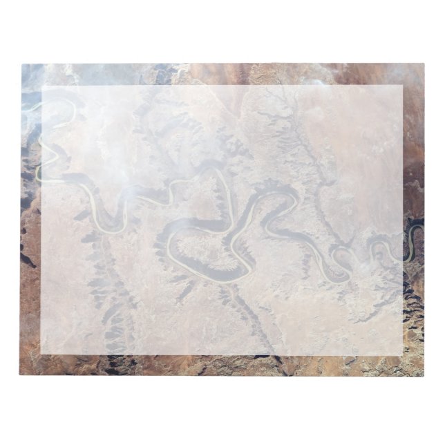 Grönten och dess bifloder i Utah Anteckningsblock (Framsida)