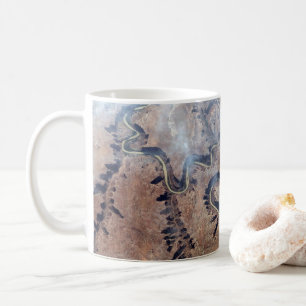 Grönten och dess bifloder i Utah Kaffemugg
