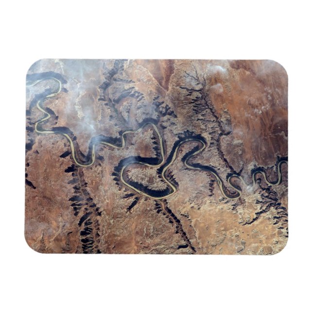 Grönten och dess bifloder i Utah Magnet (Horisontell)