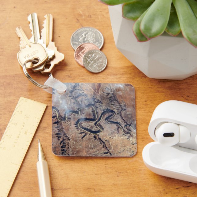 Grönten och dess bifloder i Utah Nyckelring (Skrivbord)