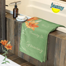 Grönten och Orangen av Blommigten ökar med jämna s