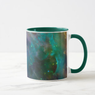 Grönten Orion Nebula Celestial Photo Teal Mugg
