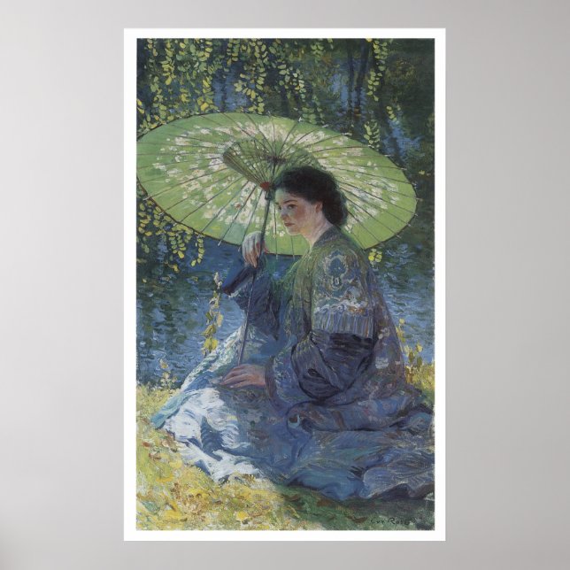 Grönten Parasol, 1909 Guy Ro Poster (Framsidan)