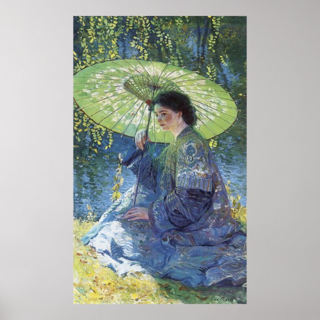 Grönten Parasol, Guy Ro Poster (Framsidan)