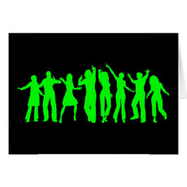 Grönten Party Hälsningskort