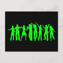 Grönten Party Inbjudan Vykort