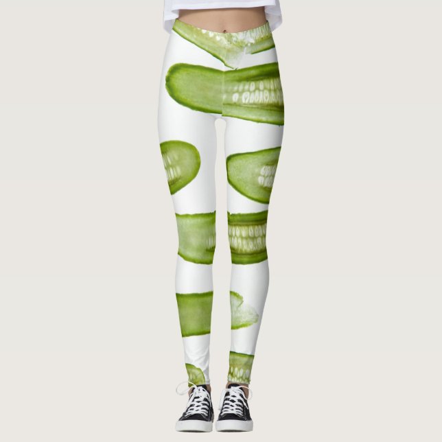 Grönten Pickles Leggings (Framsida)