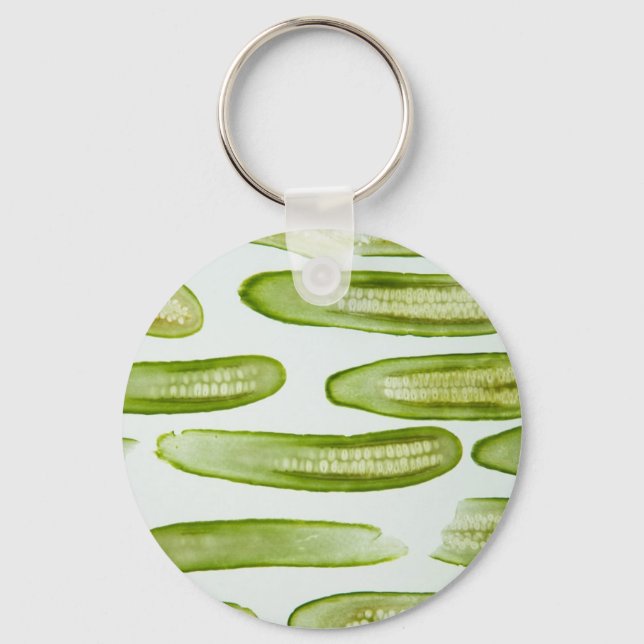 Grönten Pickles Nyckelring (Framsida)