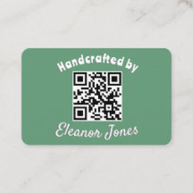 Grönten QR-kodsSnyggt för handgjorda Bespoke-farty