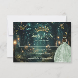 Grönten Quinceañera, förändrad Forest Sage OSA Kort