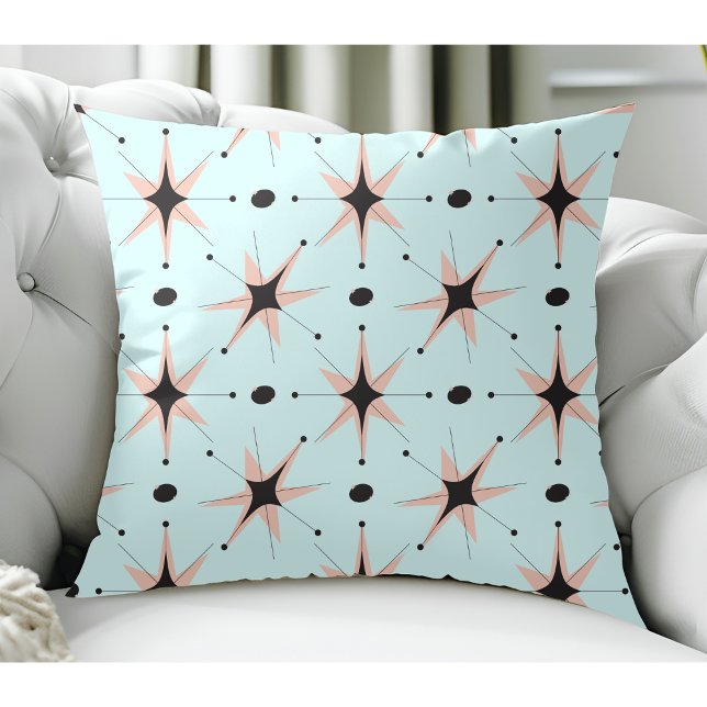 Grönten Retro Modern Stars Sea Skam i mitten av år Kudde (Skapare uppladdad)