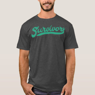 Grönten Ribbon Gift för levercancermedvetande T Shirt