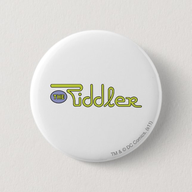 Grönten Riddler-Logotyp Knapp (Framsida)