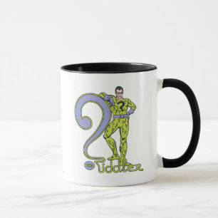 Grönten Riddler & Logotyp Mugg